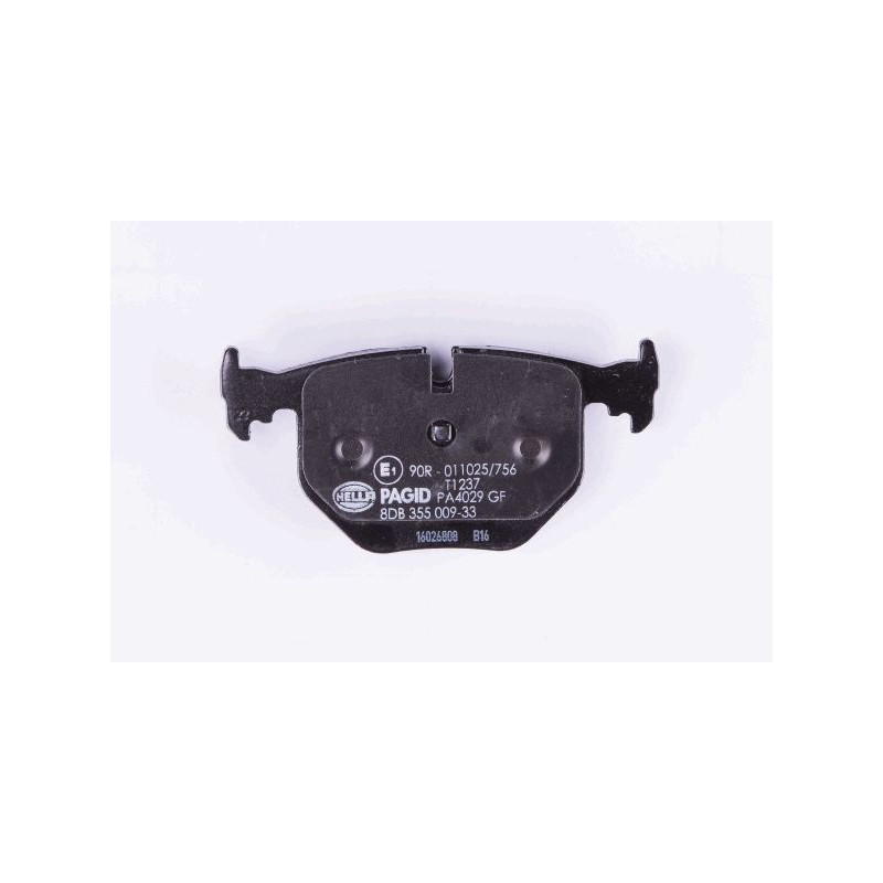 Pastiglie freno asse posteriore - HELLA BRAKE