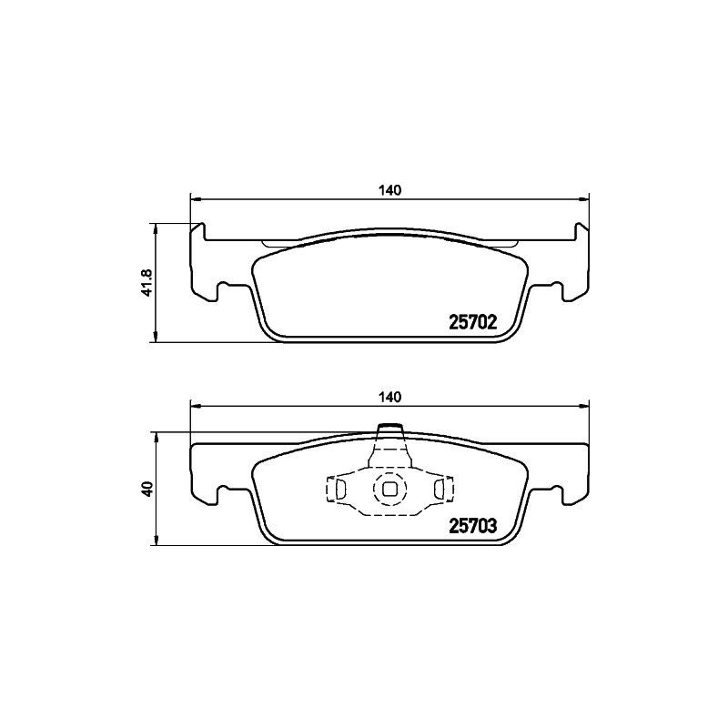 Pastiglie freno asse anteriore - HELLA BRAKE