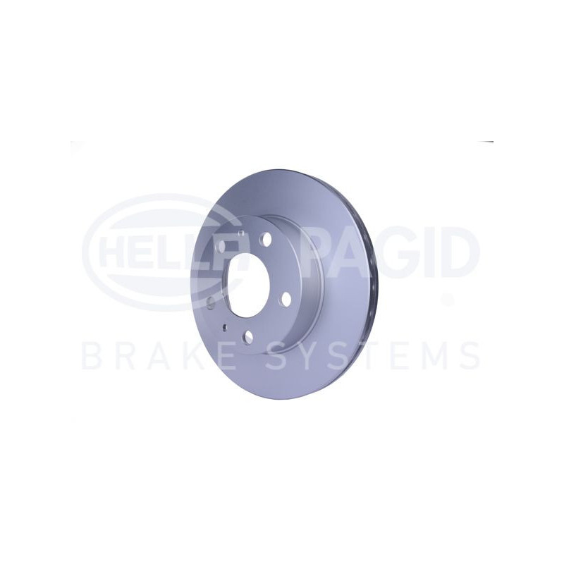 Disco freno asse anteriore - HELLA BRAKE