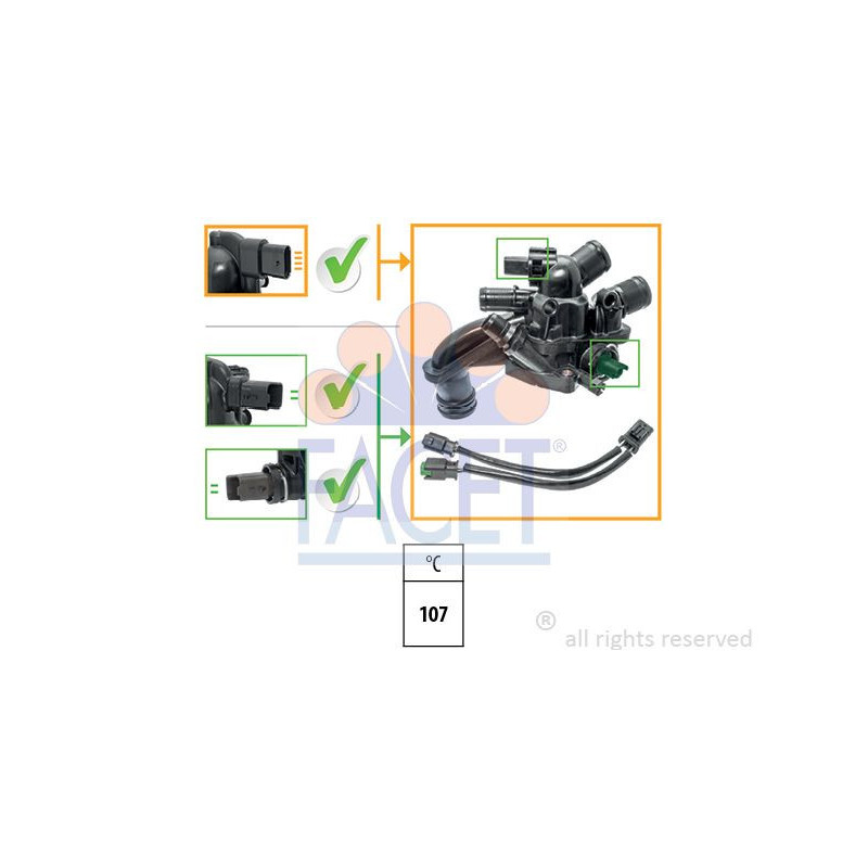 Termostato raffreddamento - FACET