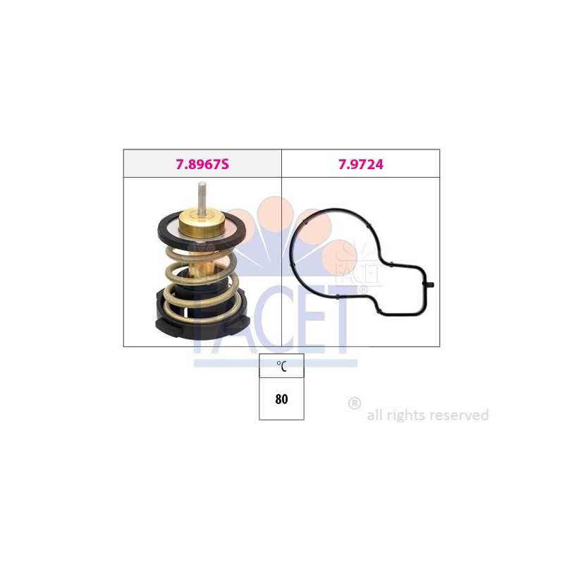 Termostato raffreddamento - FACET