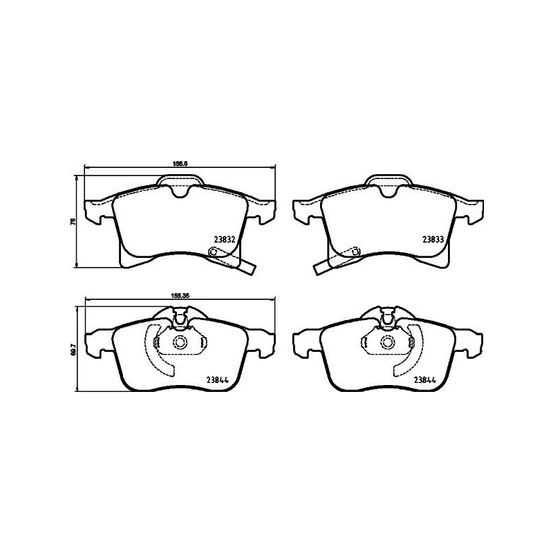 Pastiglie freno asse anteriore - HELLA BRAKE