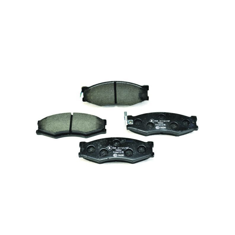 Pastiglie freno asse anteriore - HELLA BRAKE