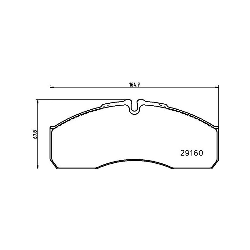 Pastiglie freno asse anteriore - HELLA BRAKE