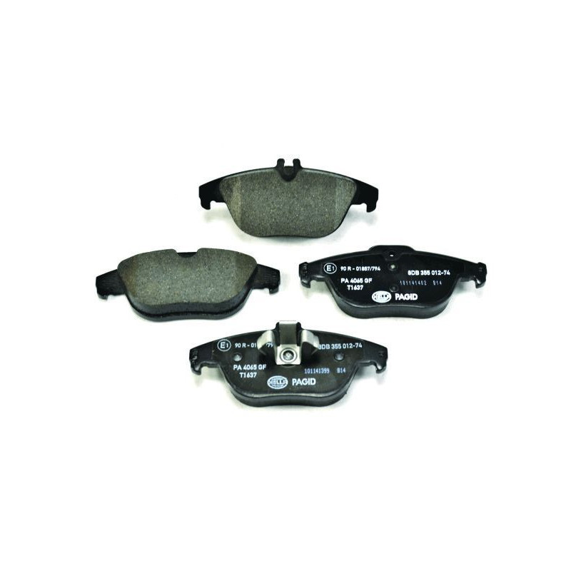 Pastiglie freno asse posteriore - HELLA BRAKE