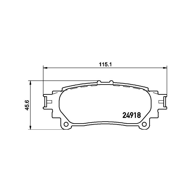 Pastiglie freno asse anteriore - HELLA BRAKE