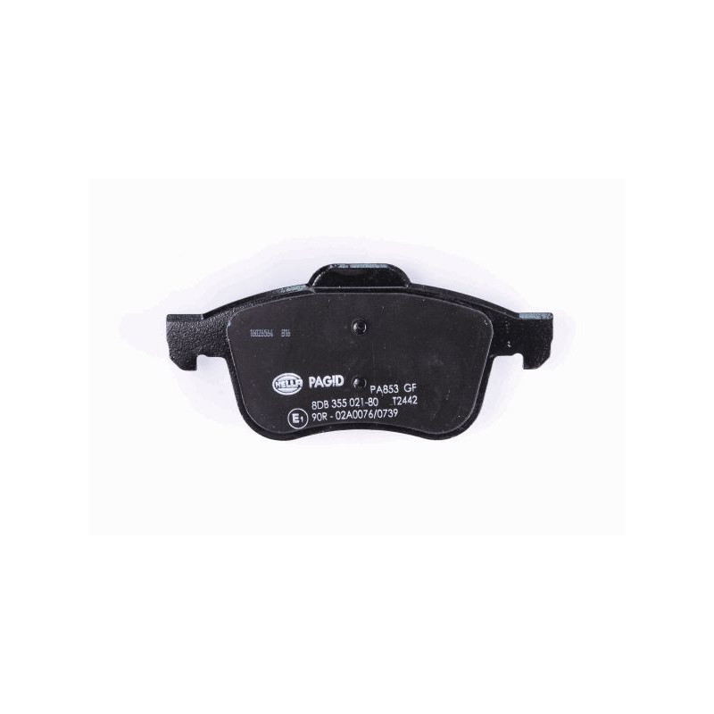 Pastiglie freno asse anteriore - HELLA BRAKE