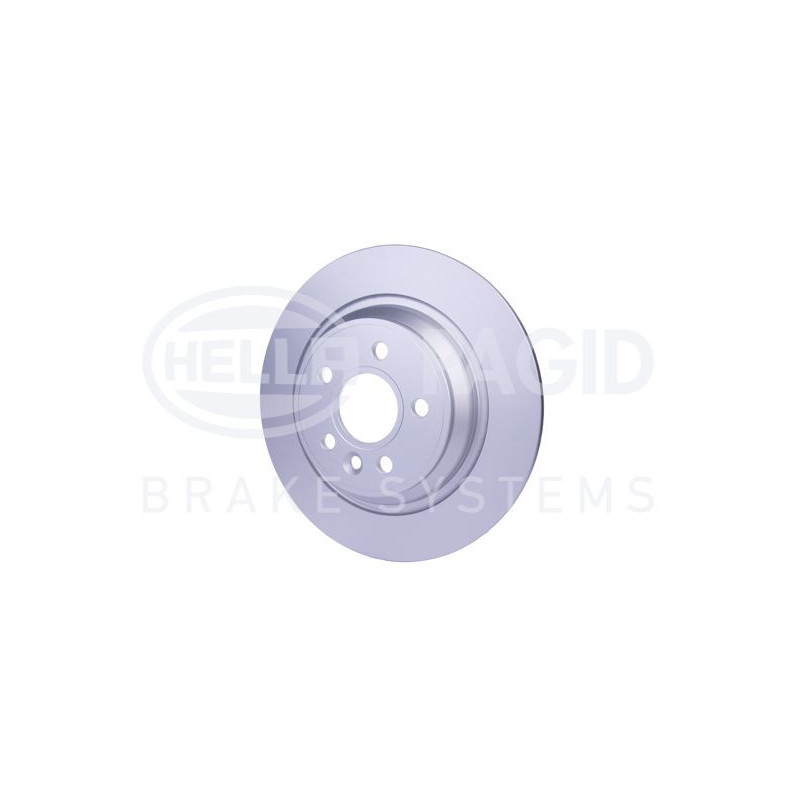 Disco freno asse posteriore - HELLA BRAKE