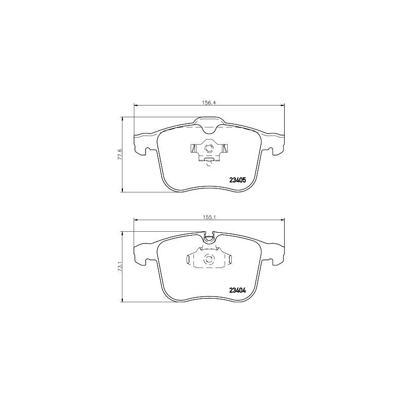 Pastiglie freno asse anteriore - HELLA BRAKE