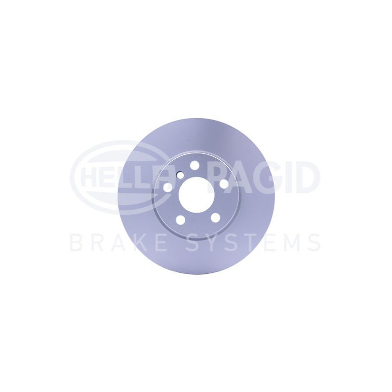 Disco freno asse anteriore - HELLA BRAKE