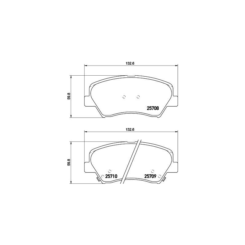 Pastiglie freno asse anteriore - HELLA BRAKE