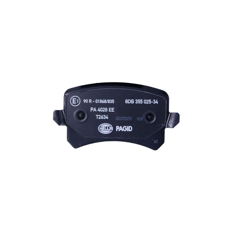 Pastiglie freno asse posteriore - HELLA BRAKE