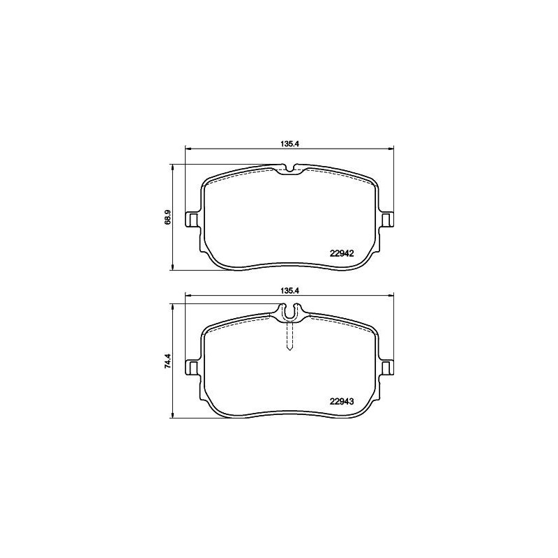 Pastiglie freno asse anteriore - HELLA BRAKE
