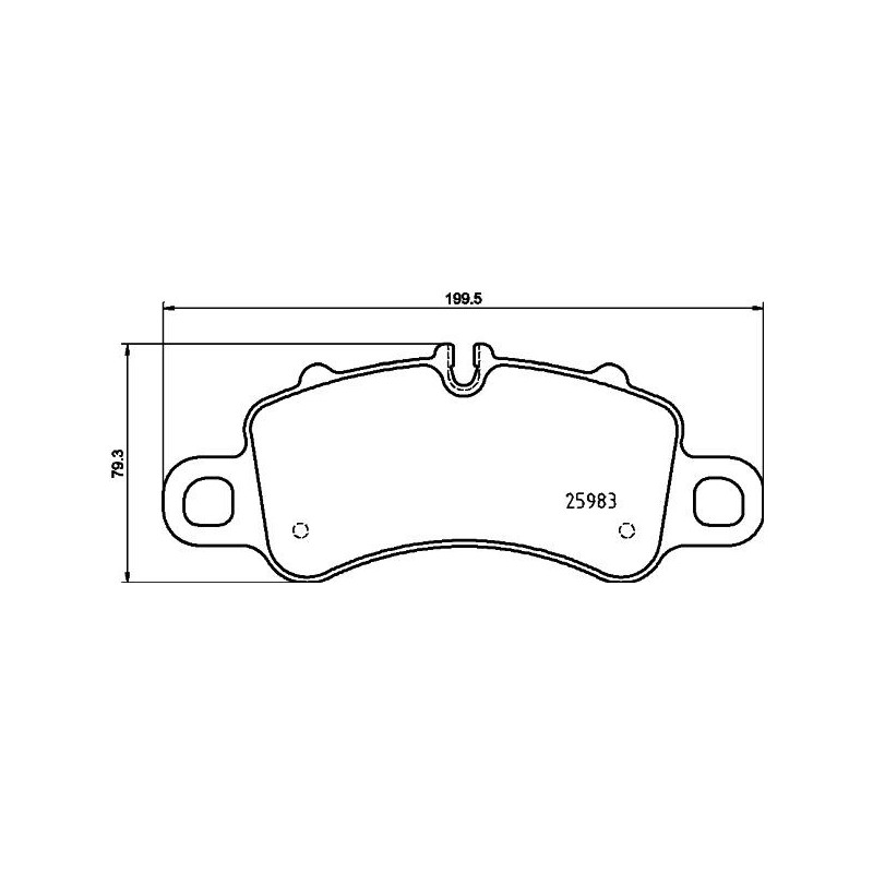 Pastiglie freno asse anteriore - HELLA BRAKE