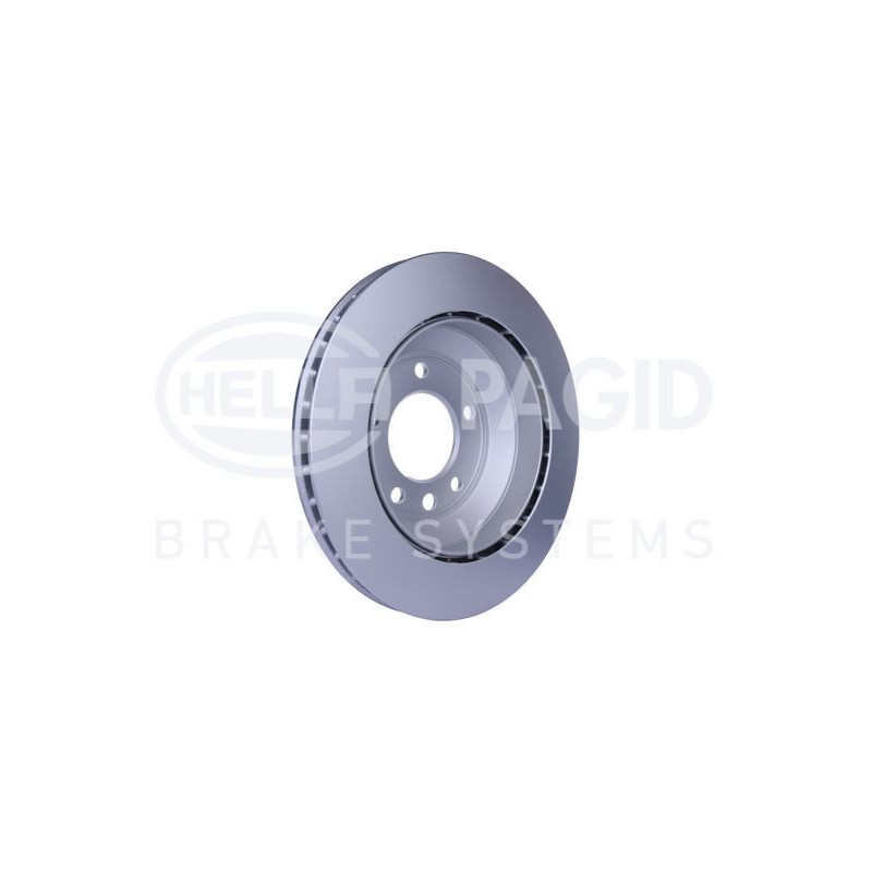 Disco freno asse posteriore - HELLA BRAKE