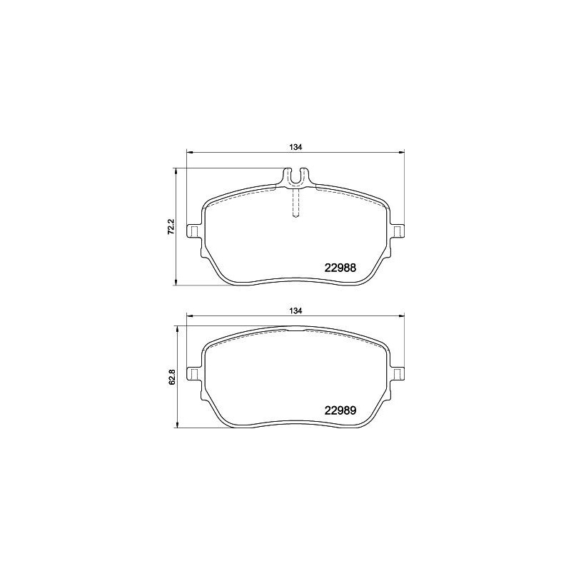 Pastiglie freno asse anteriore - HELLA BRAKE