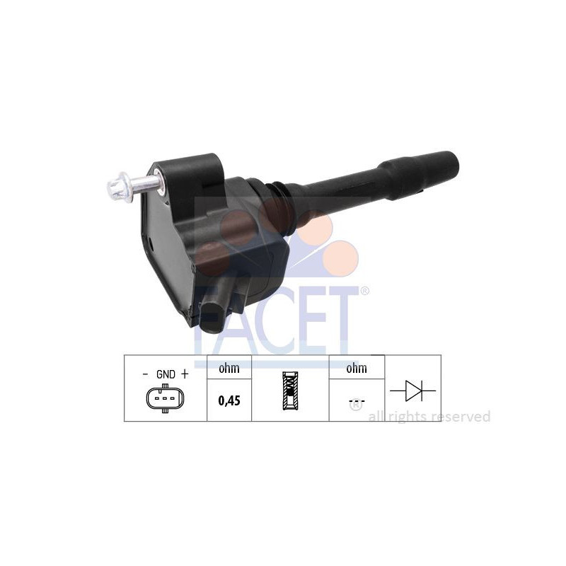 Bobina accensione - FACET