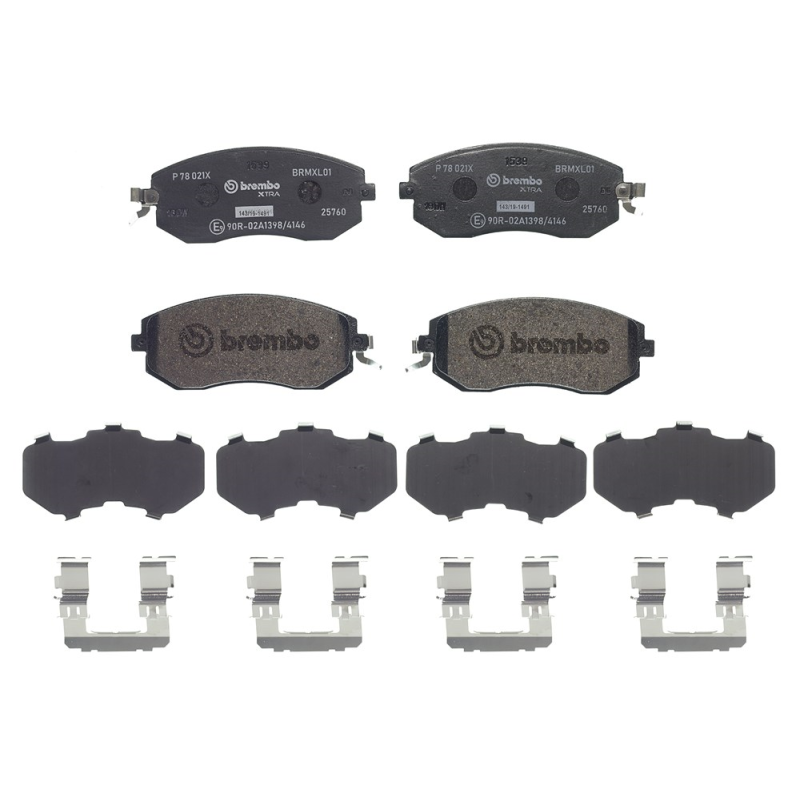 Pastiglie freno asse anteriore - BREMBO