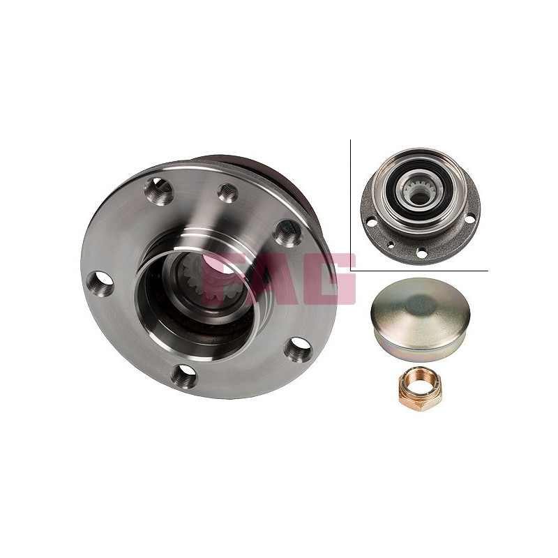 Cuscinetto ruota asse posteriore - FAG