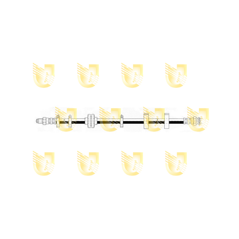 Flessibile freno asse anteriore - UNIGOM