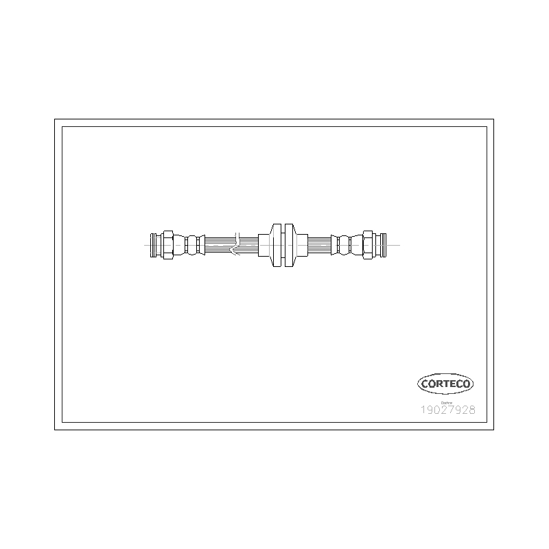 Flessibile freno asse posteriore - CORTECO