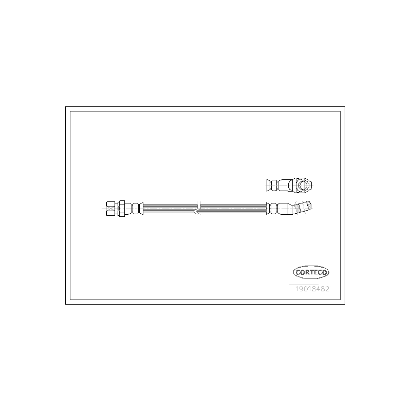 Flessibile freno asse posteriore - CORTECO