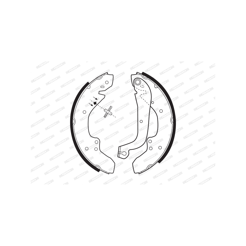 Ganasce freno - FERODO