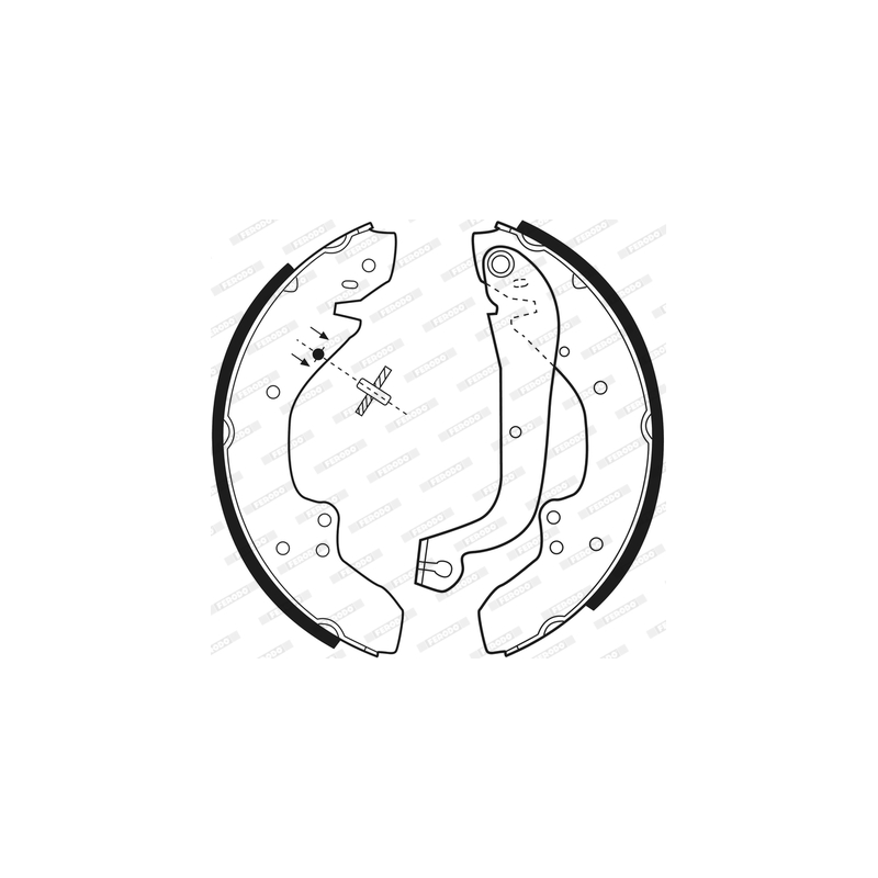 Ganasce freno - FERODO