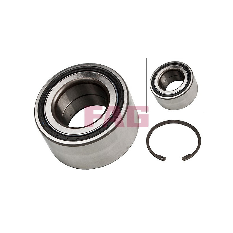 Cuscinetto ruota asse anteriore - FAG