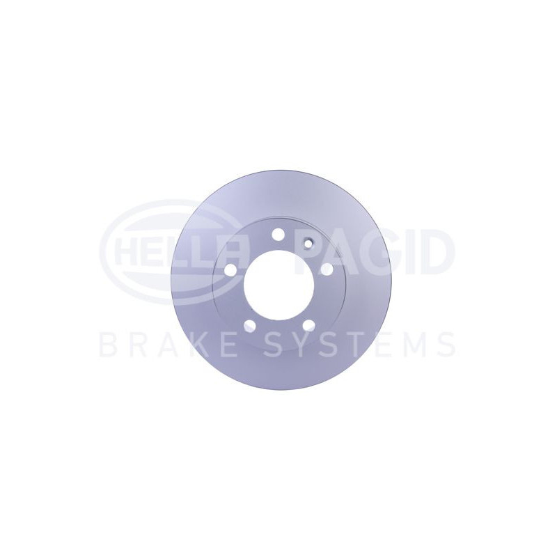 Disco freno asse anteriore - HELLA BRAKE