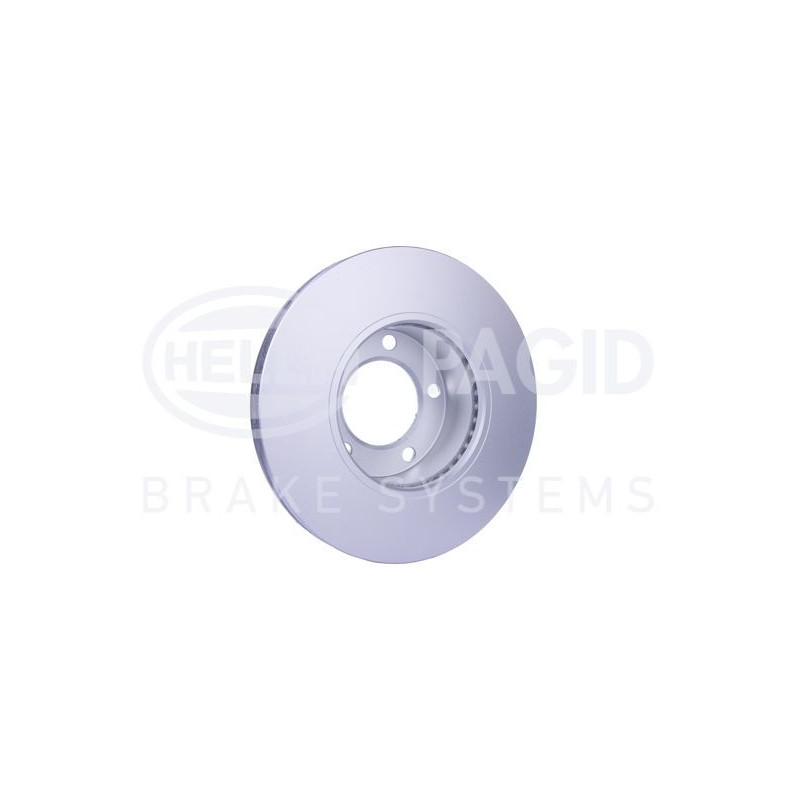 Disco freno asse anteriore - HELLA BRAKE