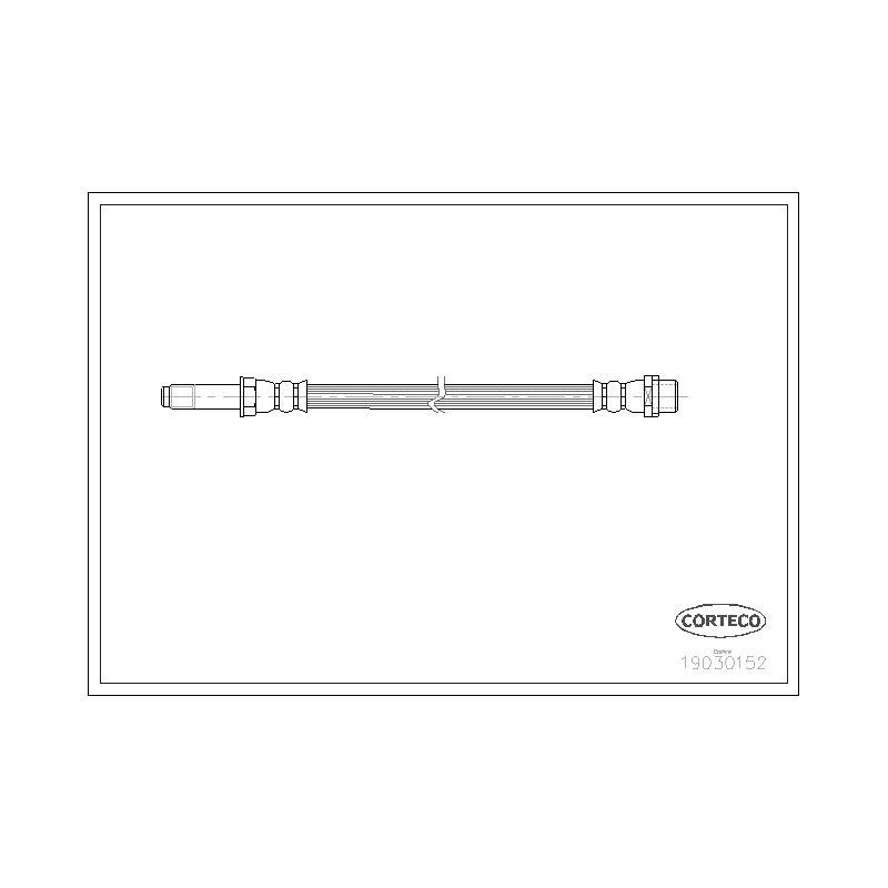 Flessibile freno asse posteriore - CORTECO