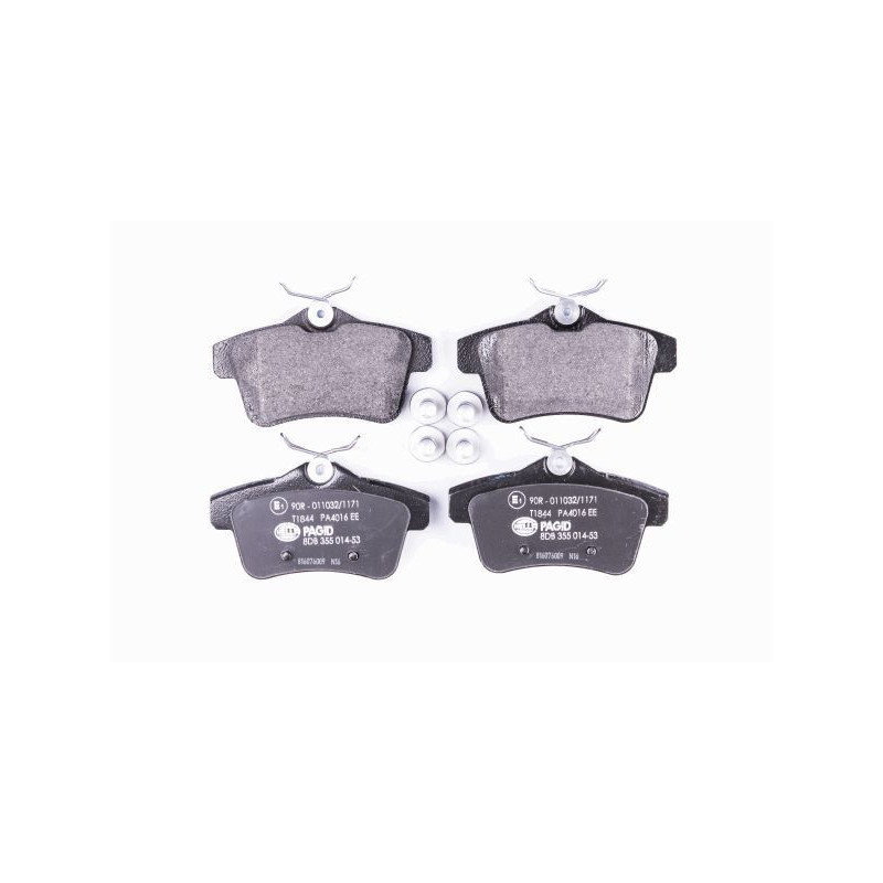 Pastiglie freno asse posteriore - HELLA BRAKE