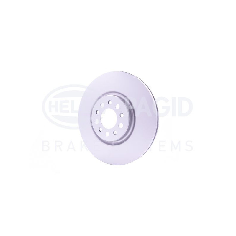 Disco freno asse anteriore - HELLA BRAKE