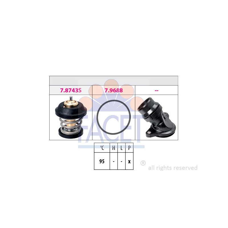 Termostato raffreddamento - FACET