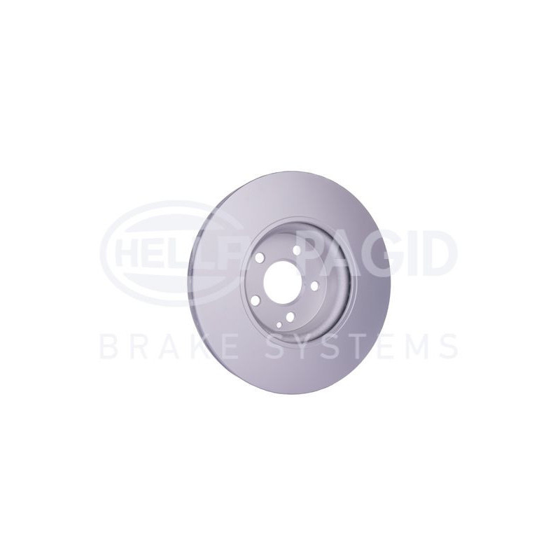 Disco freno asse anteriore - HELLA BRAKE