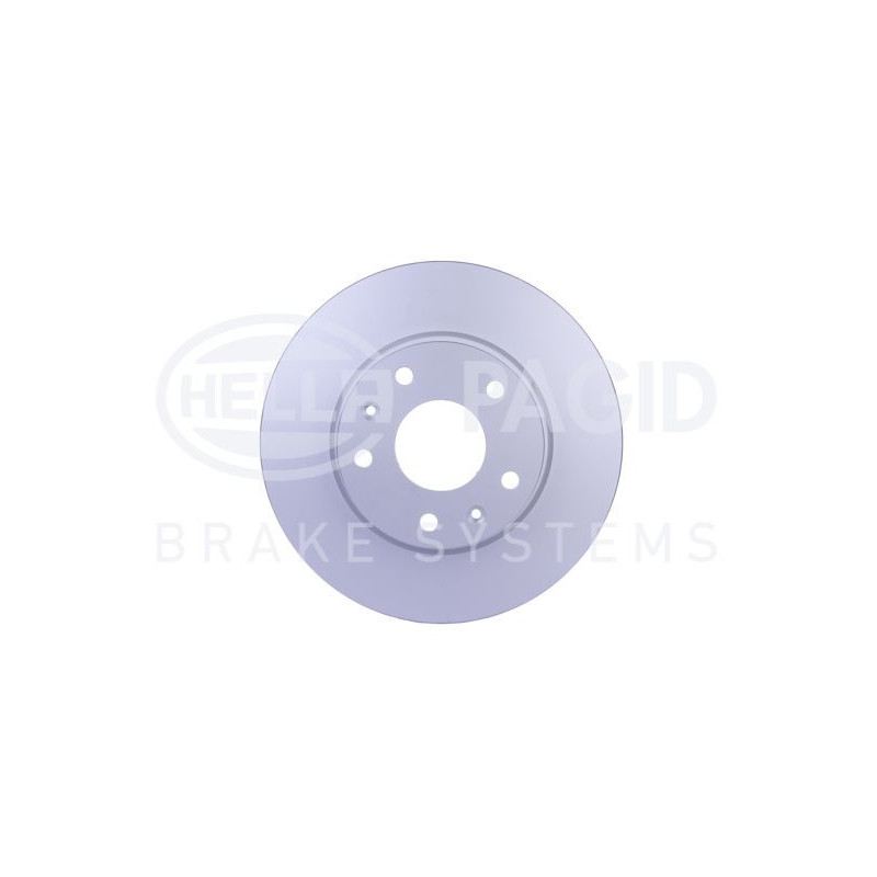 Disco freno asse anteriore - HELLA BRAKE