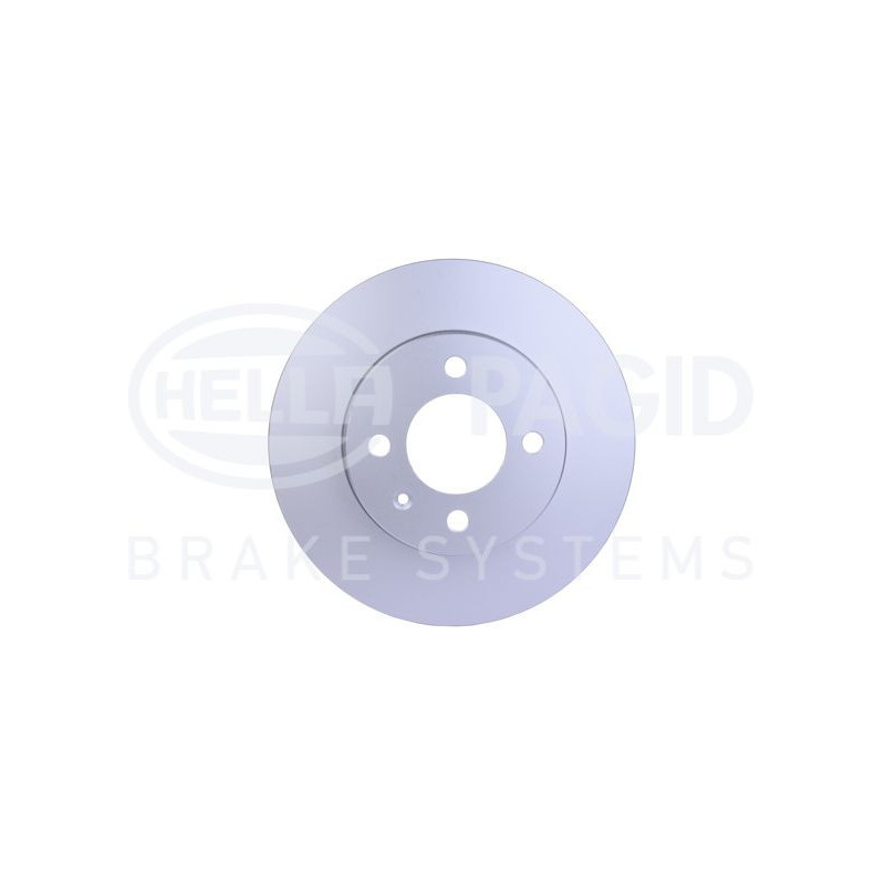 Disco freno asse anteriore - HELLA BRAKE