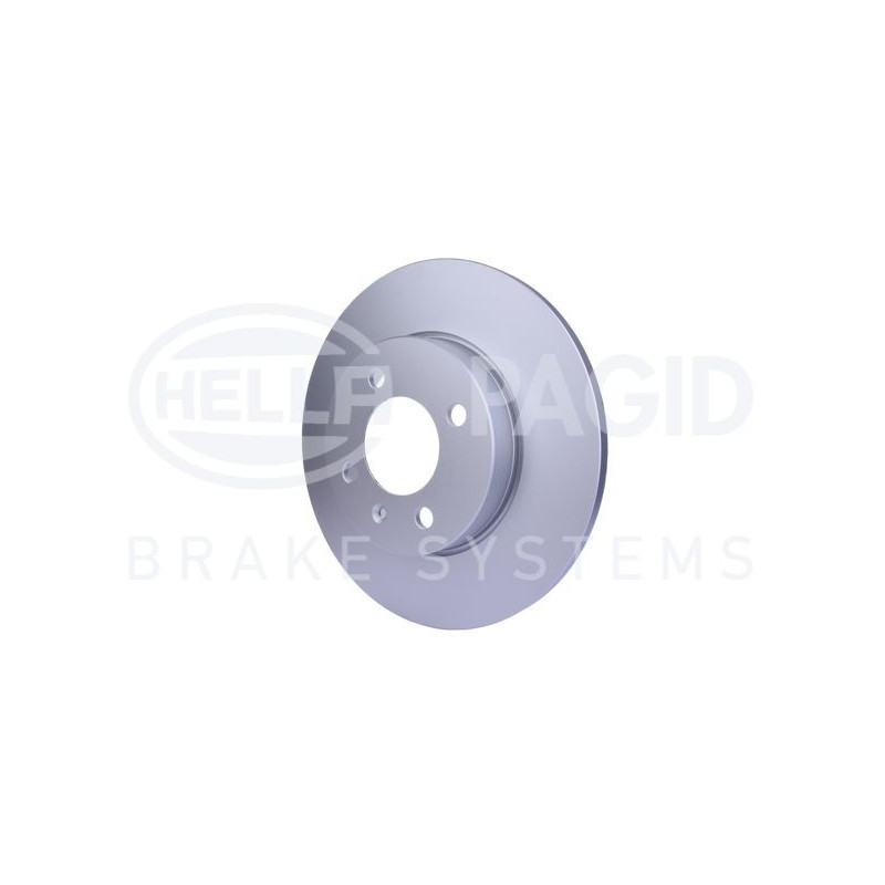 Disco freno asse anteriore - HELLA BRAKE