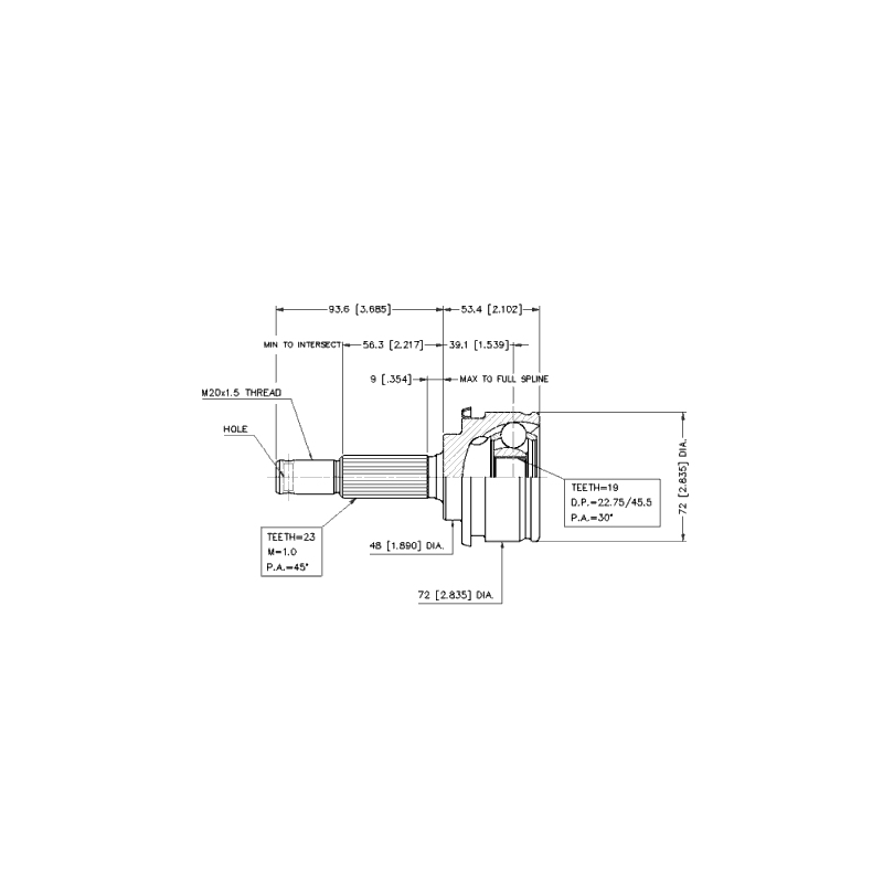 Giunto omocinetico - VEMA
