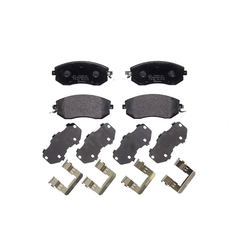 Pastiglie freno asse anteriore - BREMBO