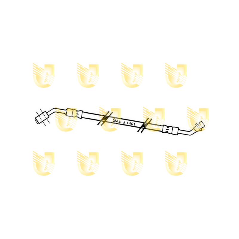 Flessibile freno asse anteriore - UNIGOM