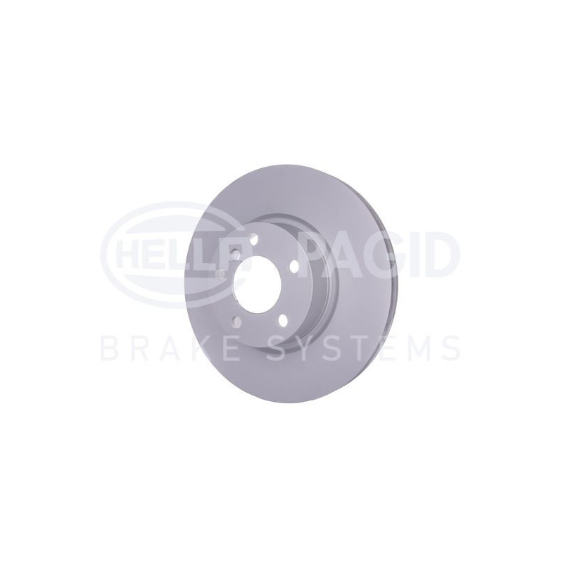 Disco freno asse anteriore - HELLA BRAKE