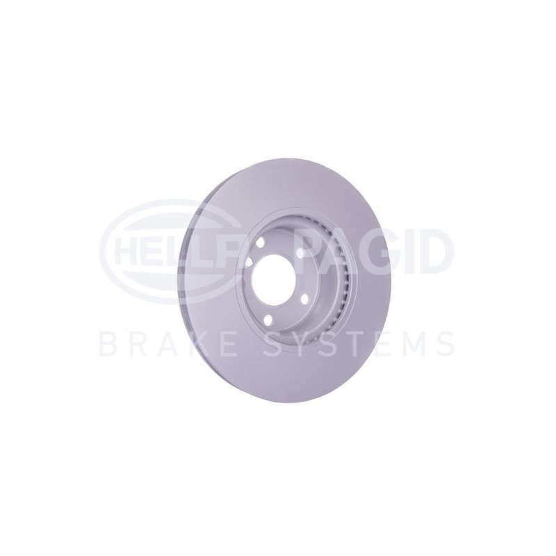 Disco freno asse anteriore - HELLA BRAKE