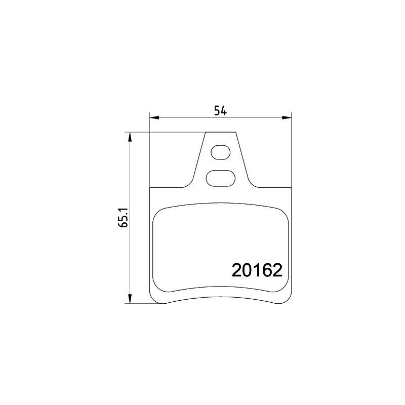 Pastiglie freno asse posteriore - HELLA BRAKE