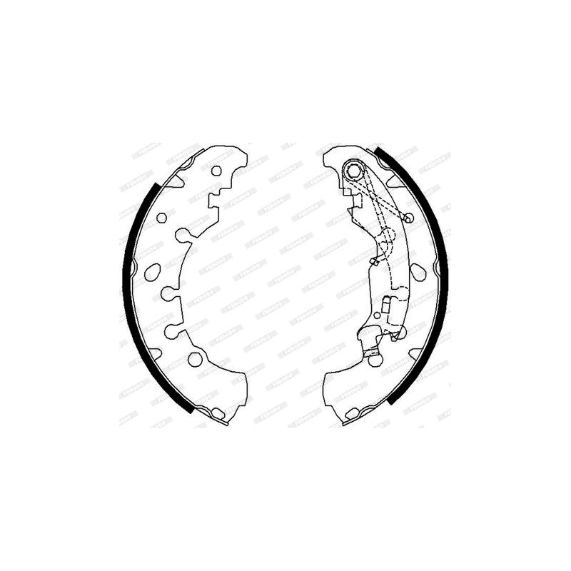 Ganasce freno - FERODO