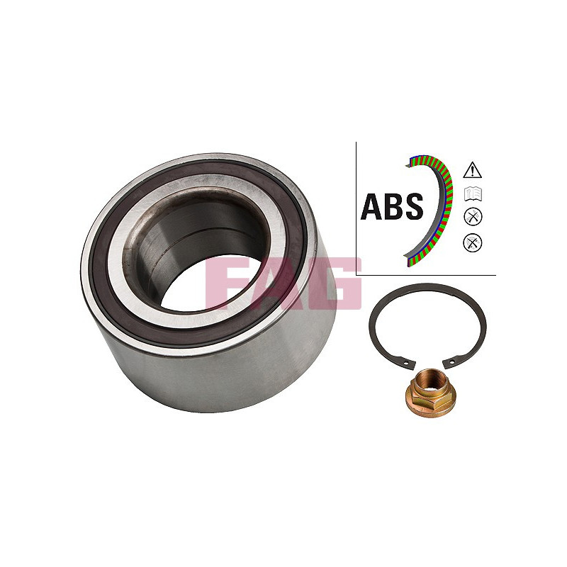 Cuscinetto ruota asse anteriore - FAG