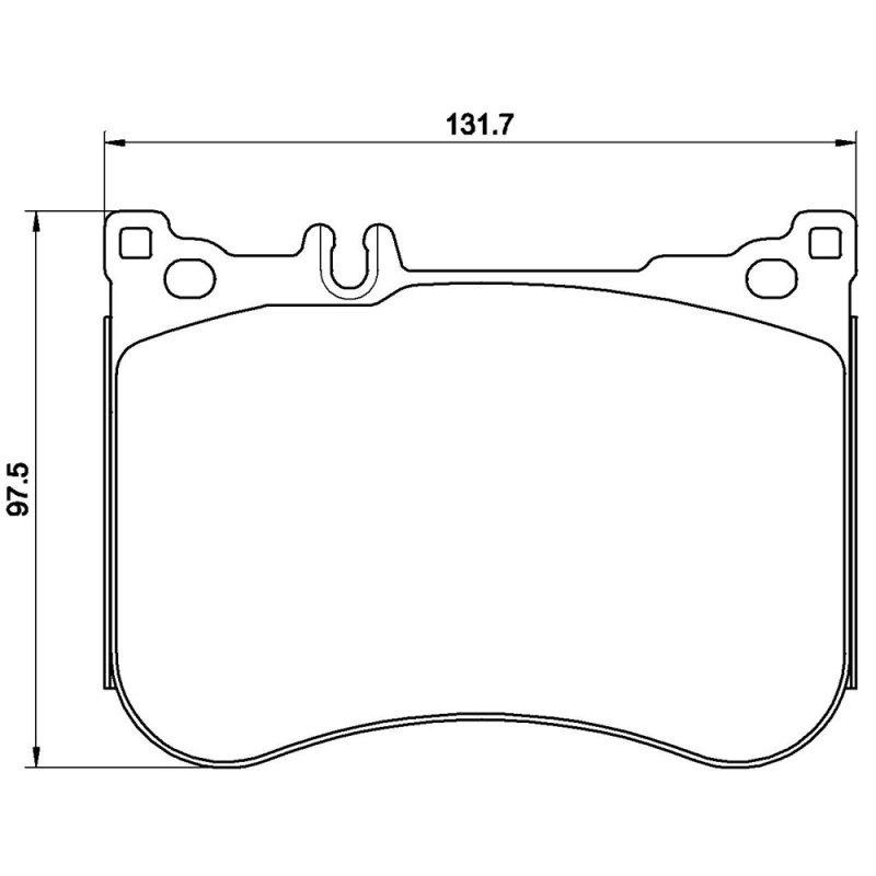 Pastiglie freno asse anteriore - BREMBO