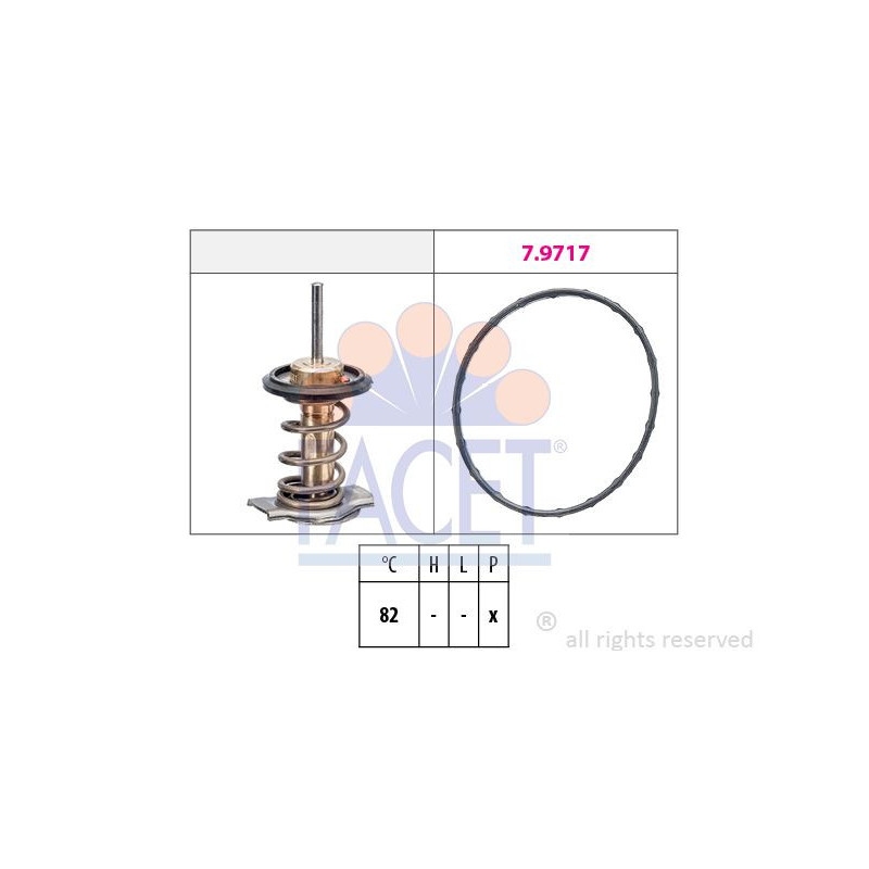 Termostato raffreddamento - FACET