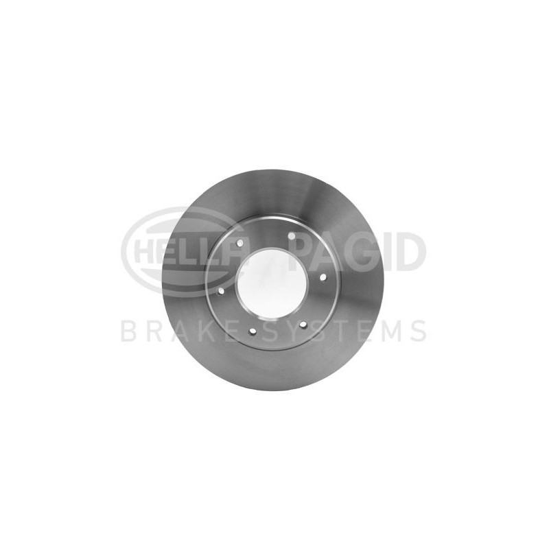 Disco freno asse anteriore - HELLA BRAKE